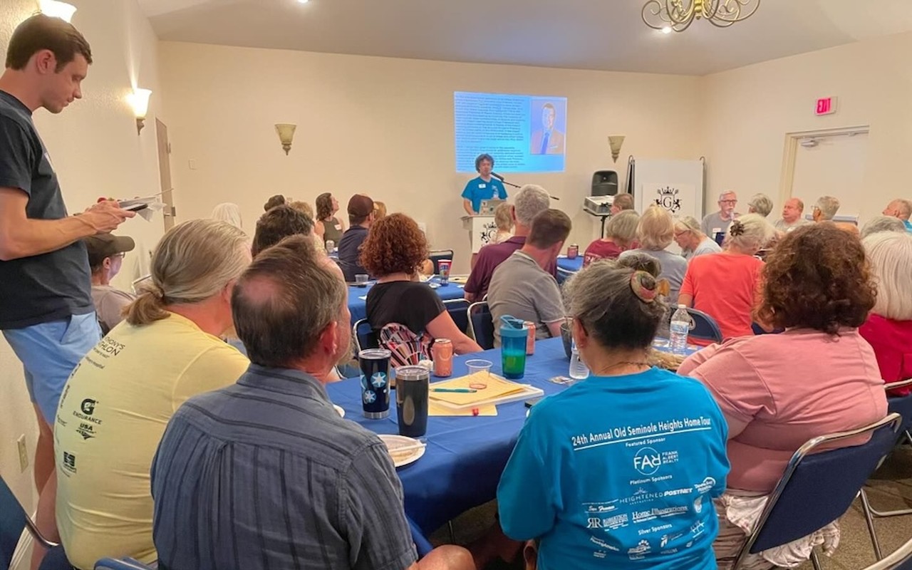 Members of Tampa, Florida's Old Seminole Heights Neighborhood Association.