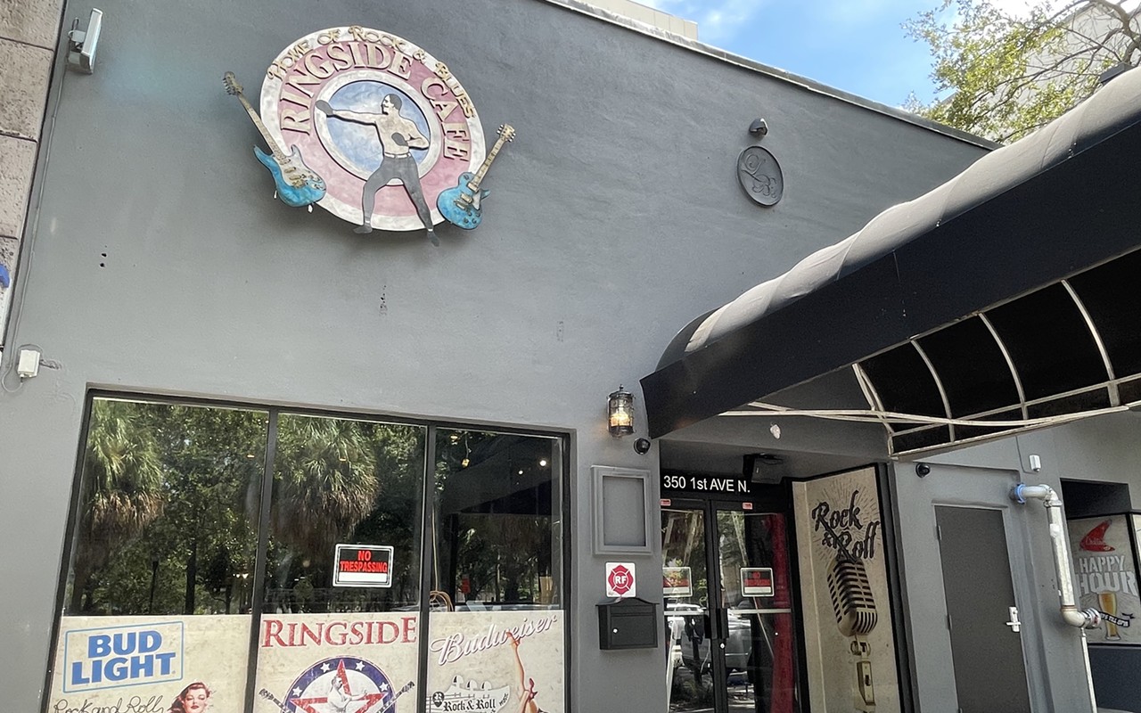 Ringside's most recent location at 350 1st Ave. N in downtown St. Petersburg.