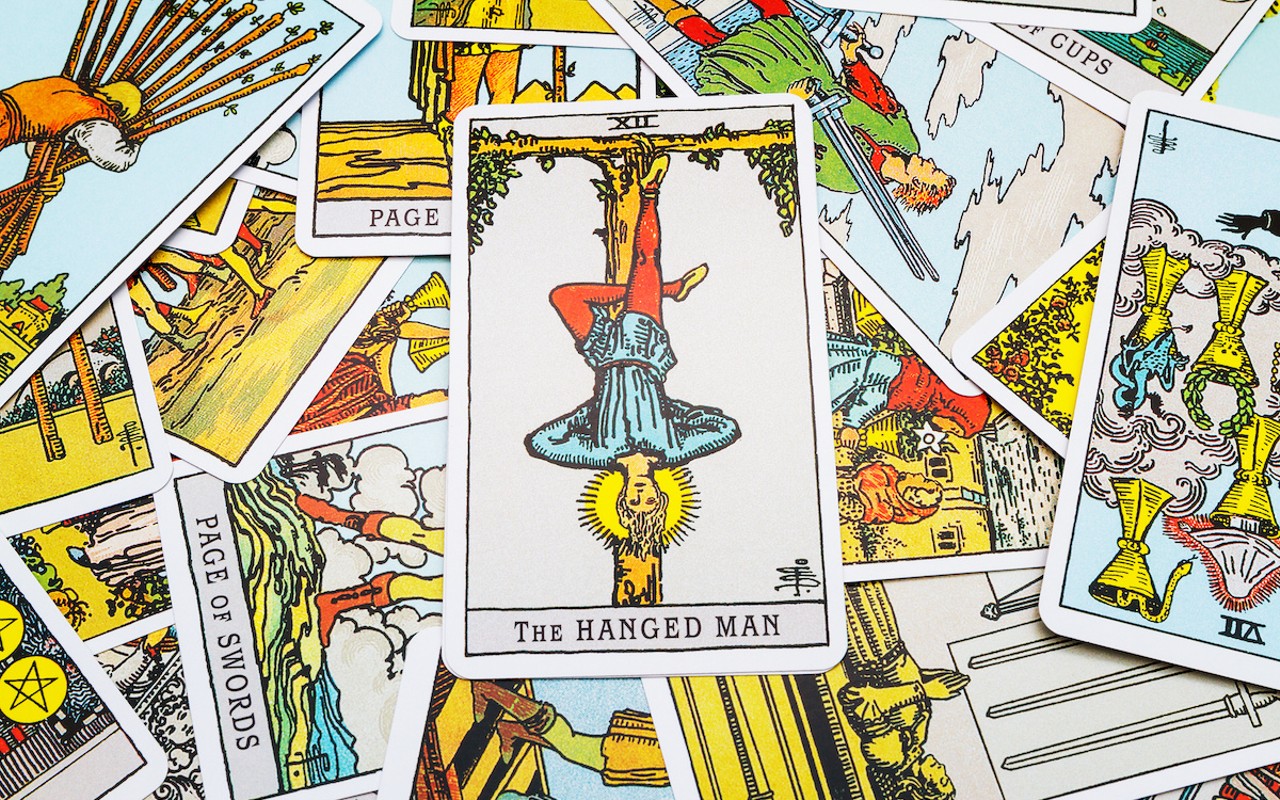 The Hanged Man hangs out of devotion, not punishment.
