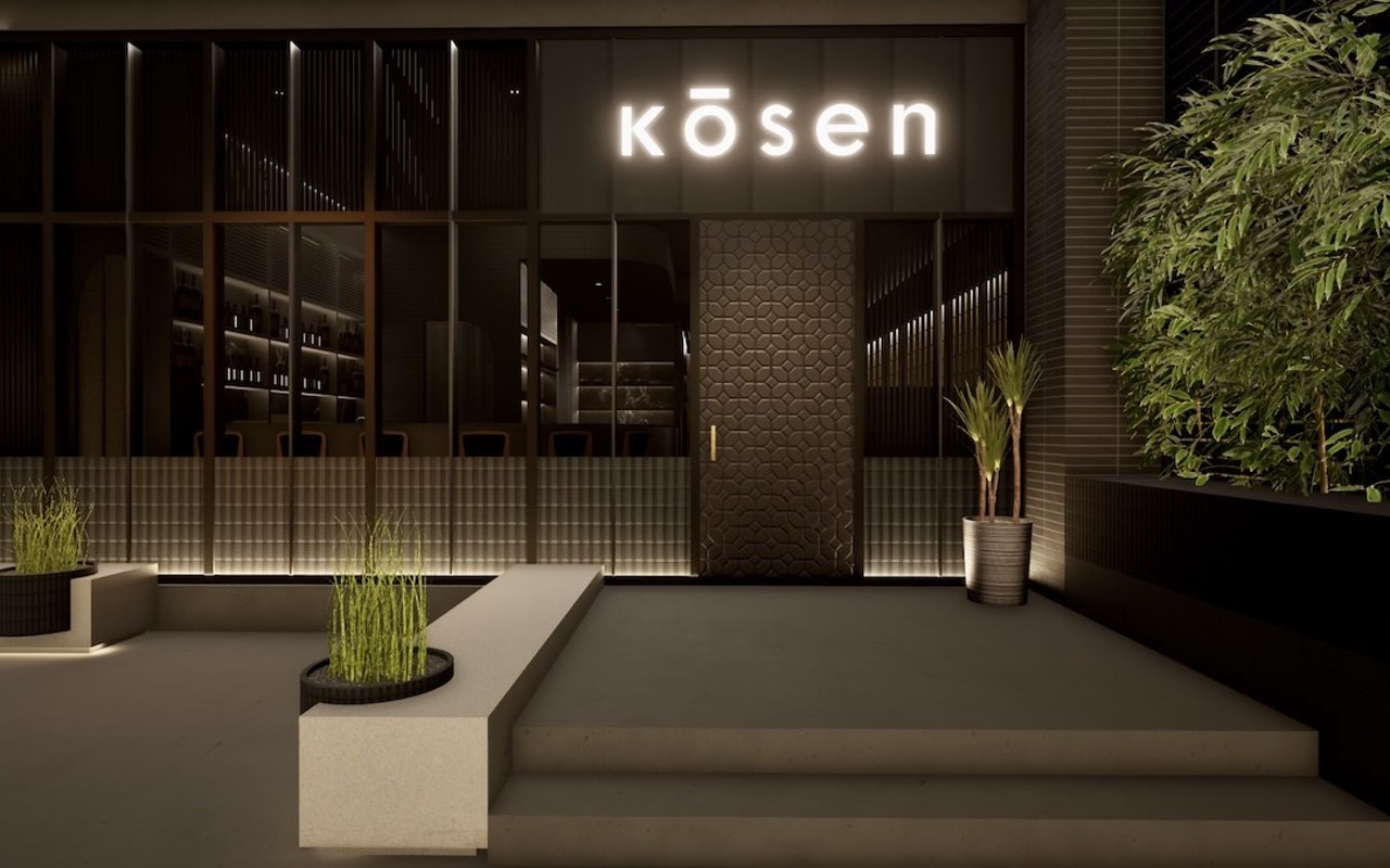 Omei Restaurant Group plans to open the high-end Japanese restaurant Kōsen at 307 W Palm Ave., right next to Rocca in Tampa Heights.