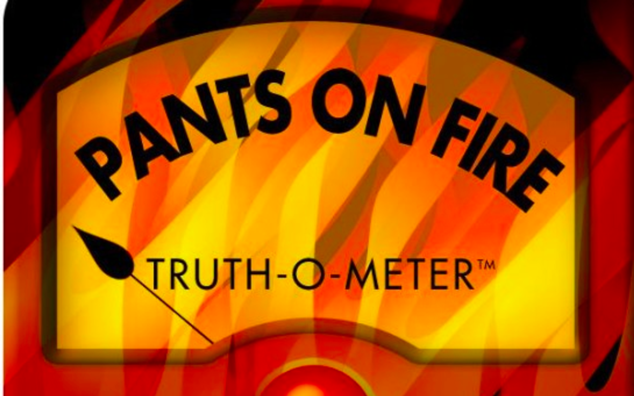 Pants on Fire - Politifact talks shop in St. Pete