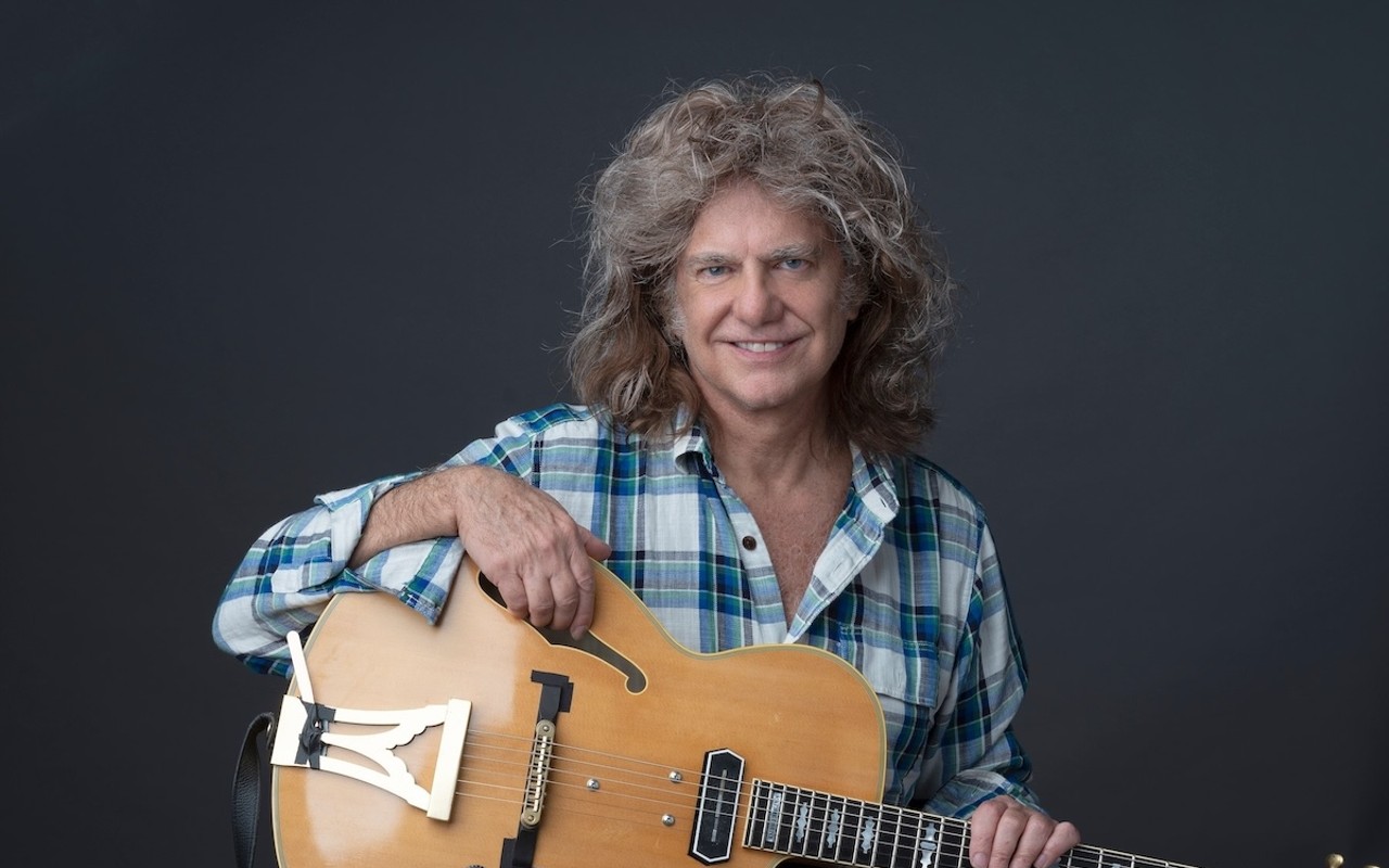 Pat Metheny, who plays Bilheimer Capitol Theatre in Clearwater, Florida on March 21, 2024.