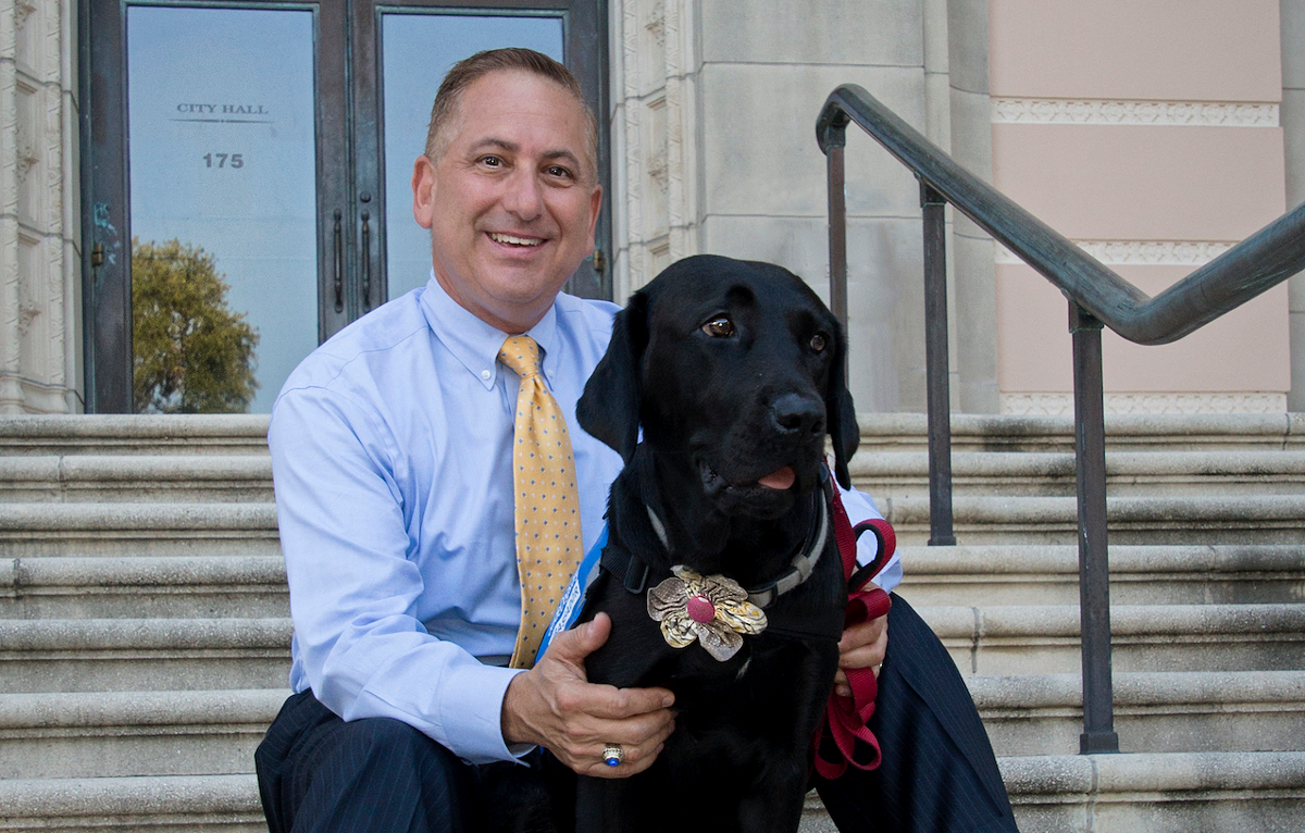 St. Pete Mayor Rick Kriseman with Kristy.