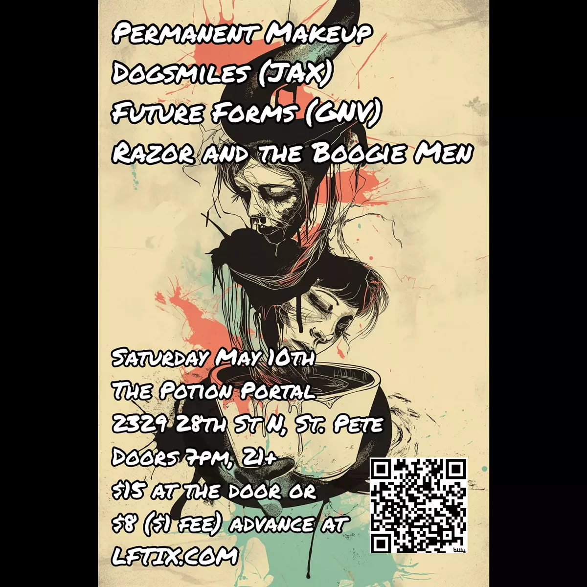 Permanent Makeup show flyer