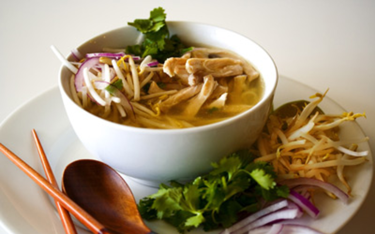 CHICKEN SOUP, PHO REAL! Now you can make this intoxicating bowl of chicken pho in your own kitchen.