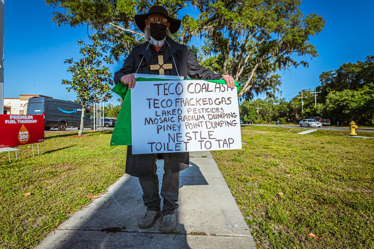 Photos: Activists call for accountability in the wake of Florida&#146;s Piney Point phosphate pollution disaster