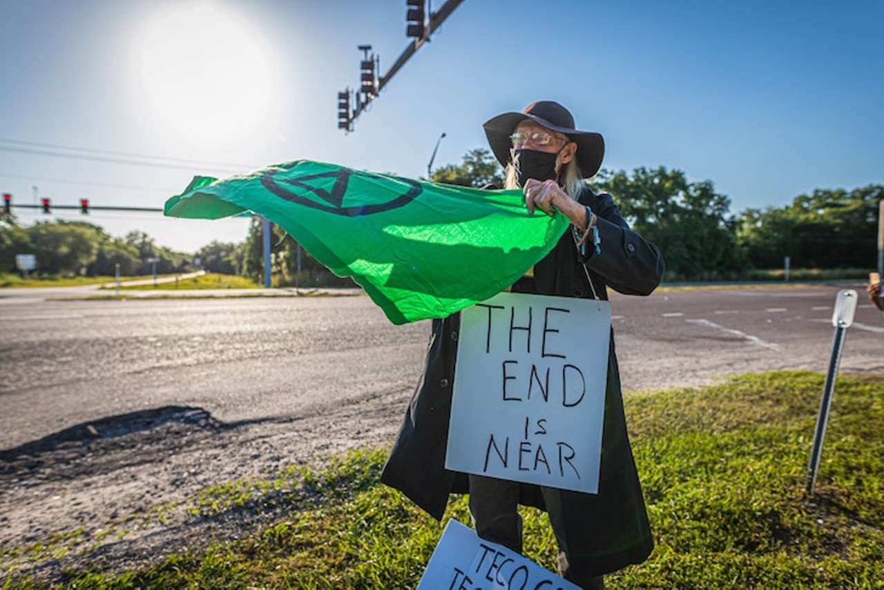 Photos: Activists call for accountability in the wake of Florida&#146;s Piney Point phosphate pollution disaster