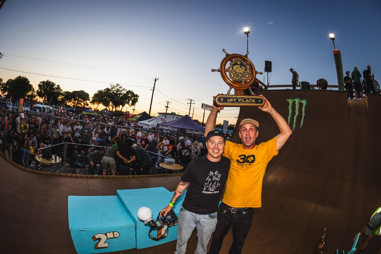 Photos: All the high-flying skaters and party people we saw at Tampa Pro's 2024 vert finals