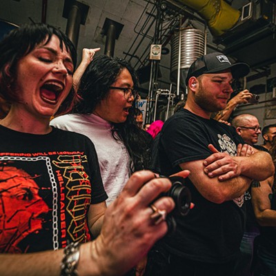 Photos: All the mortals we saw moshing along to Wolf-Face and My Cat Umi at Dunedin Brewery