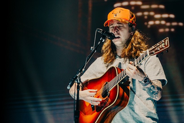 Billy Strings plays Yuengling Center in Tampa, Florida on April 12, 2024.