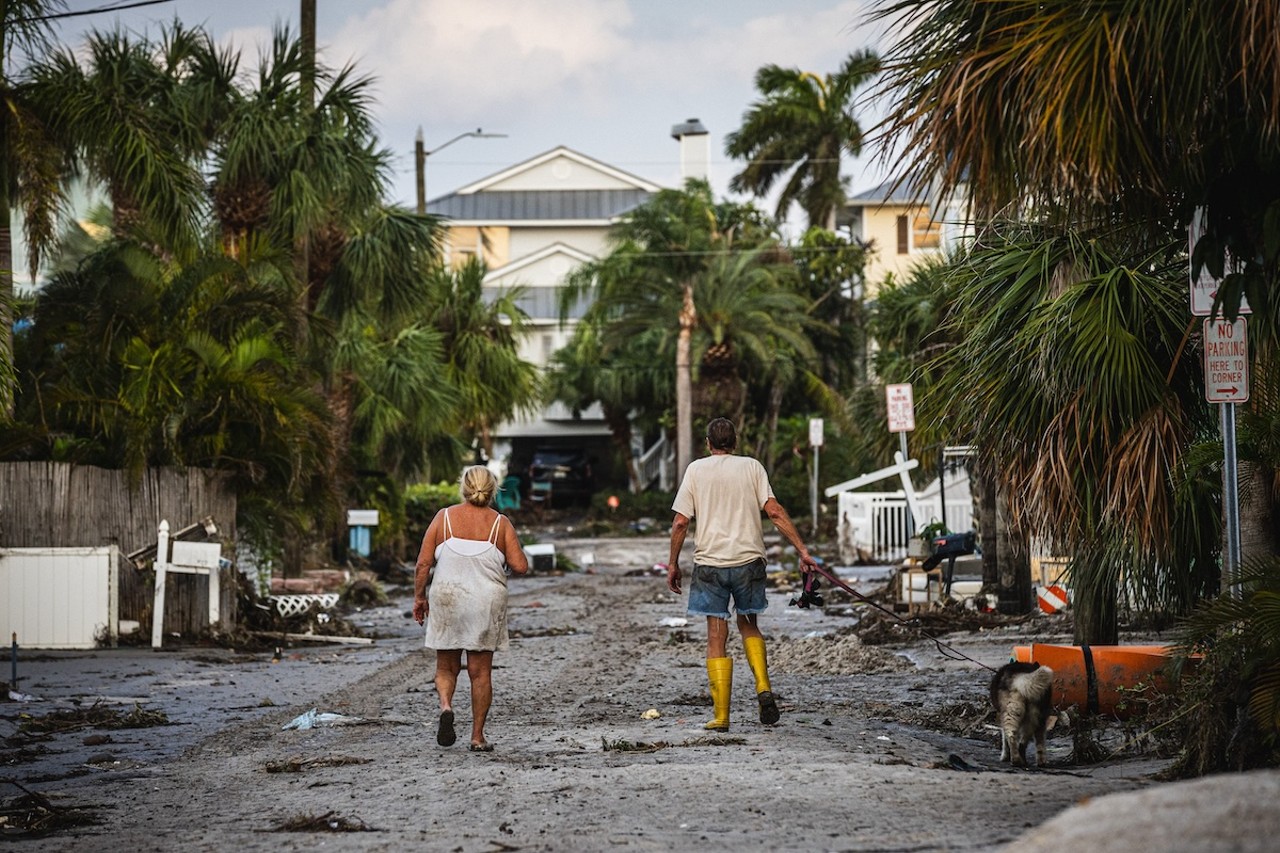 Treasure Island, Florida on Sept. 27, 2024.