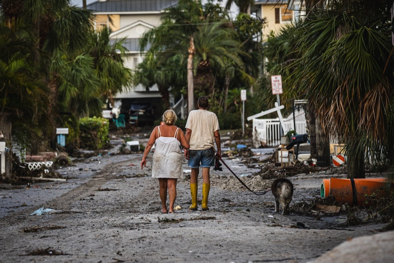 Treasure Island, Florida on Sept. 27, 2024.