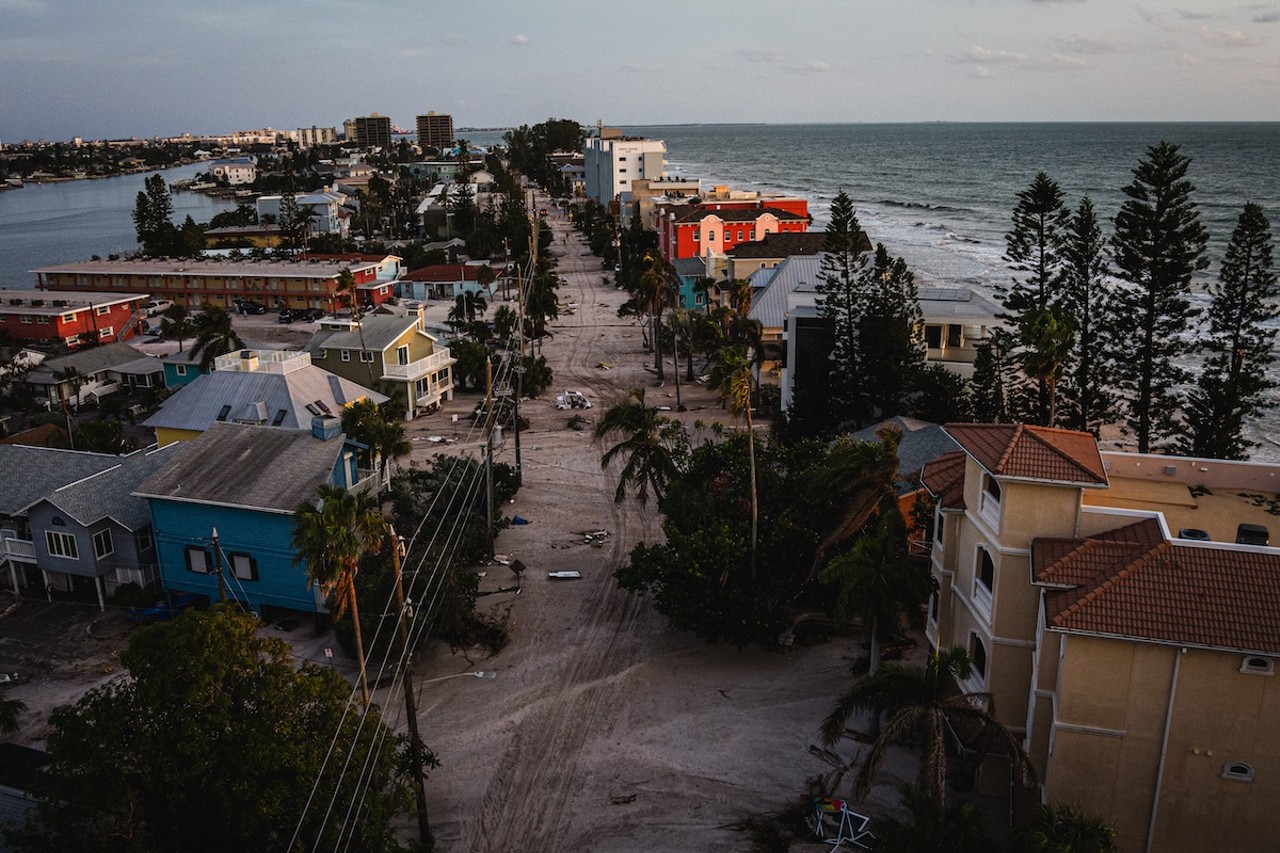 Treasure Island, Florida on Sept. 27, 2024.