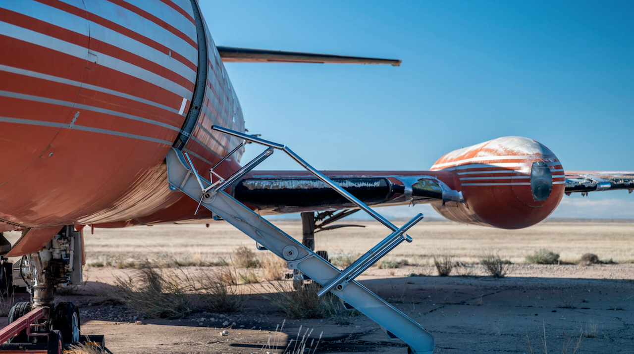 Photos: Elvis Presley's rusty pink jet will go to auction in Florida next month