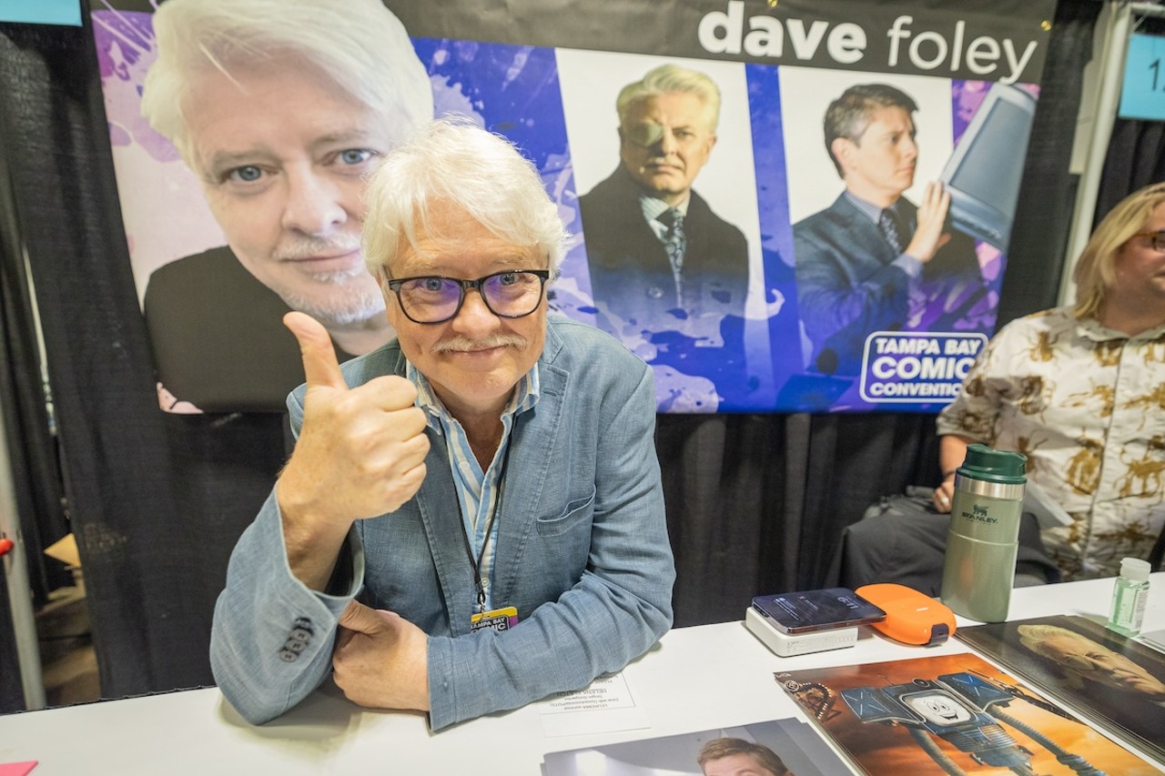 Dave Foley at Tampa Bay Comic Con in Tampa, Florida on Aug. 23, 2024.