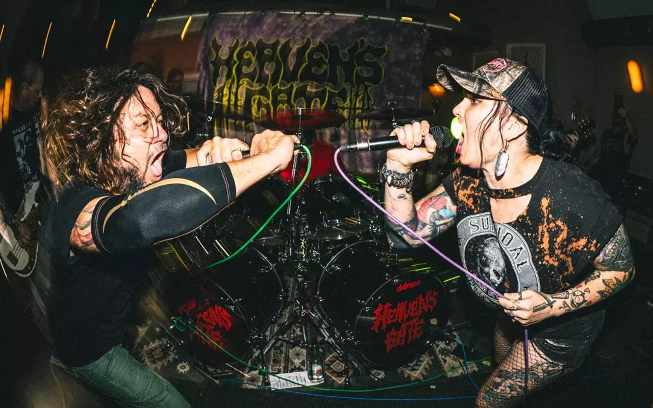 Heaven's Gate plays Good Intentions in St. Petersburg, Florida on May 30, 2025.