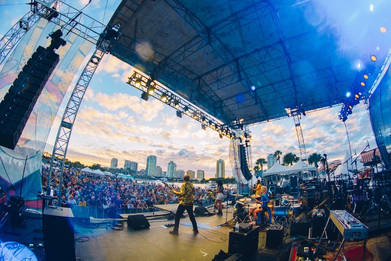 Photos Everyone we saw when The Revivalists kicked off St. Pete's to