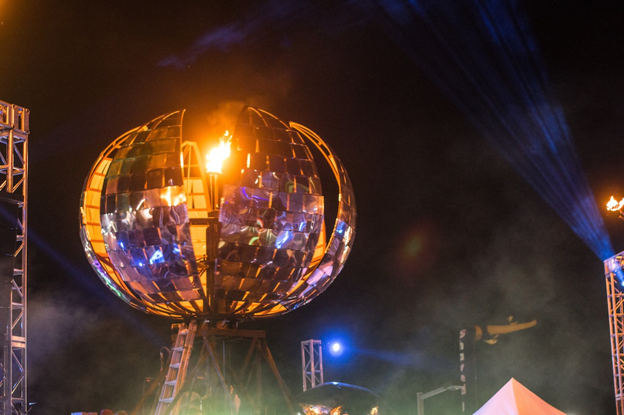 Spinning Flame, Throwing Disco Ball @ Imagine Music Festival