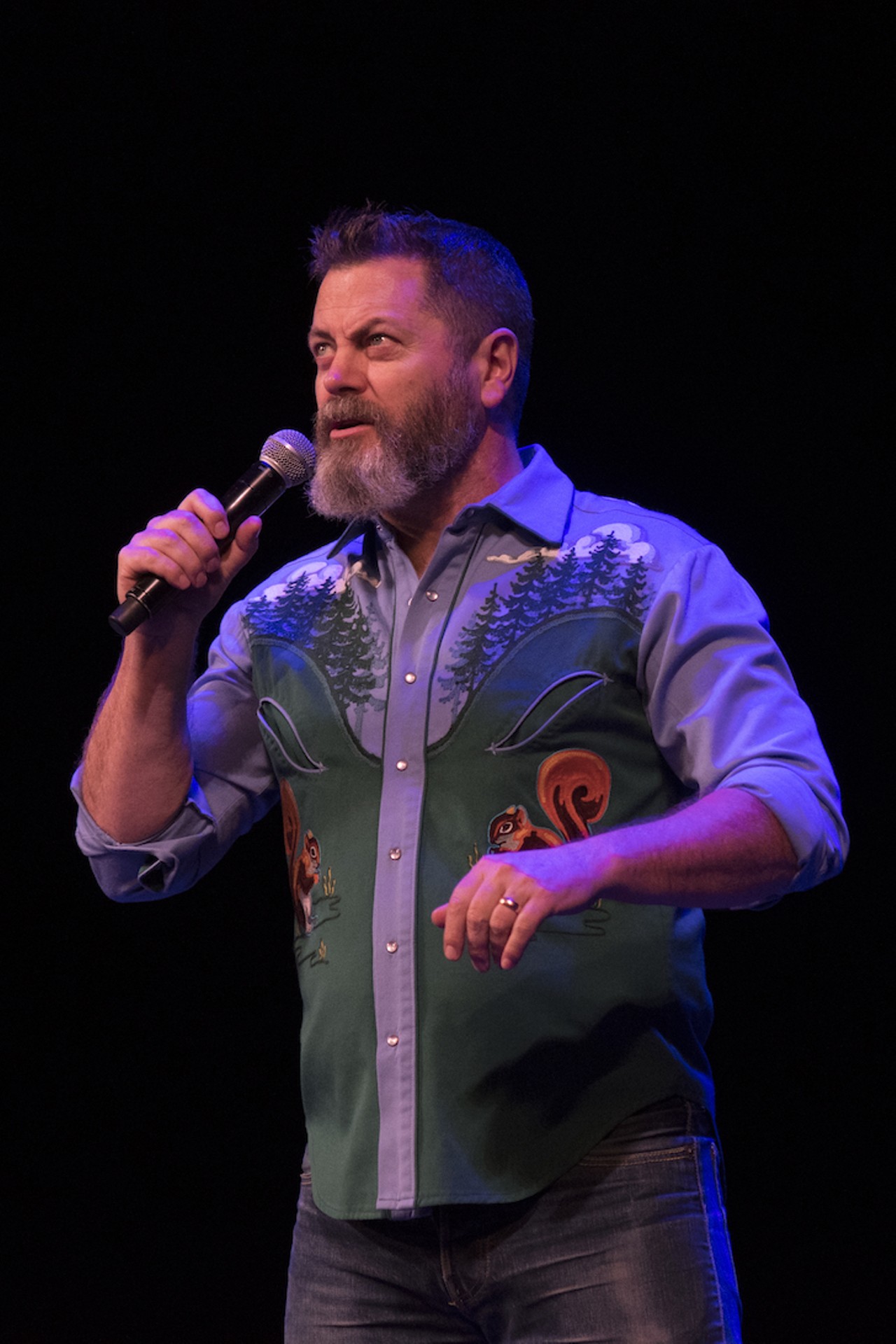 Photos from Nick Offerman's 'All Rise' Tampa stop at the Straz