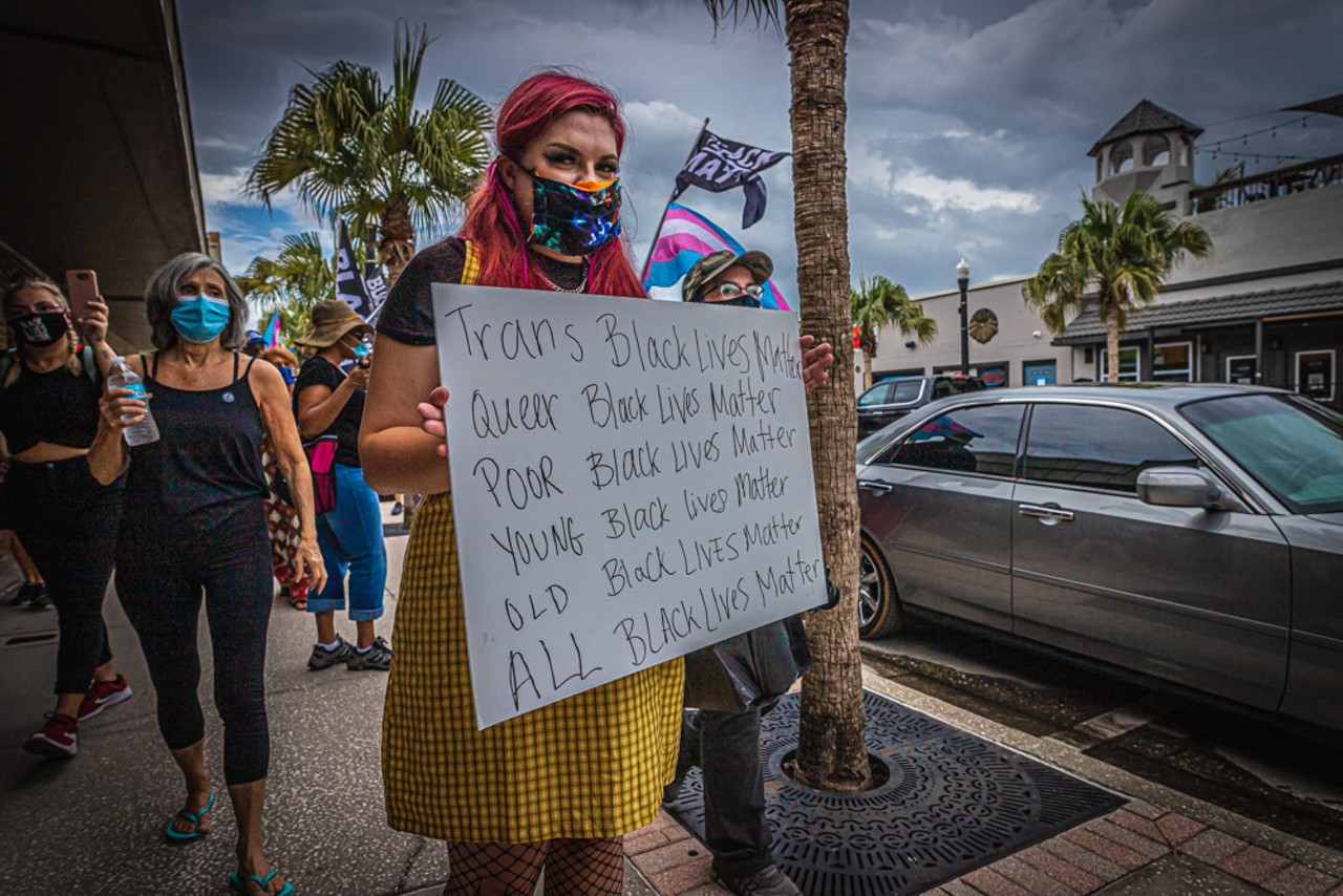 Photos from Pasco County's Black Lives Matter march