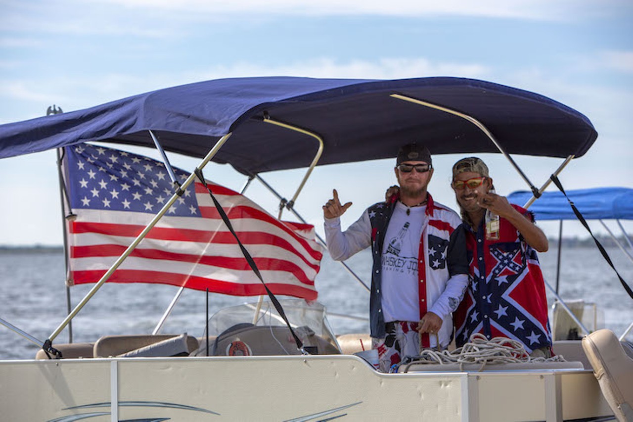Photos from Tampa Bay's 'Trumptilla' boat parade last weekend