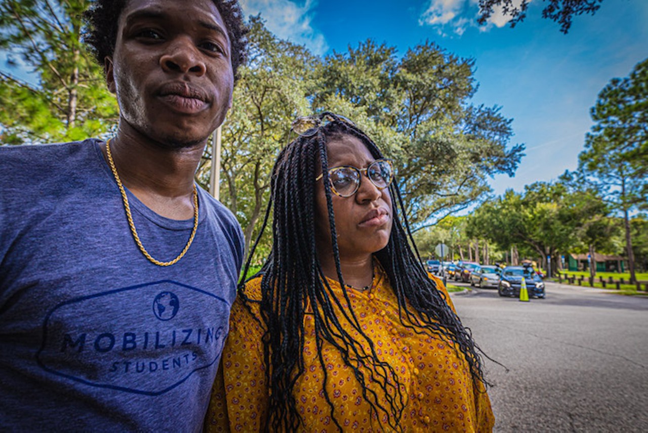 Photos from Tampa's Black Lives Matter drive through protest for Jacob Blake