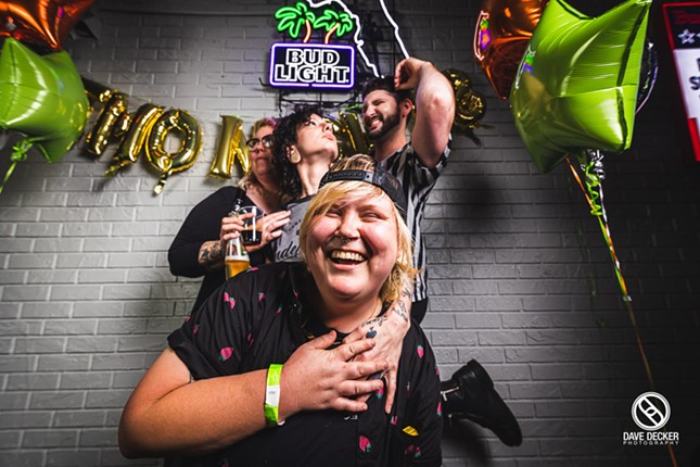 Photos from the Emo Night Tampa pre-anniversary party photo booth