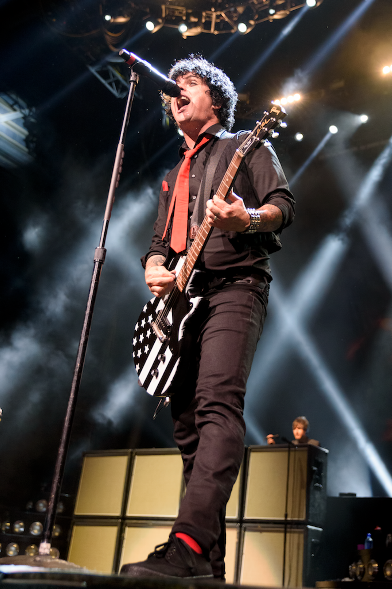 Green Day plays MidFlorida Credit Union Amphitheatre in Tampa, Florida on September 5, 2017.