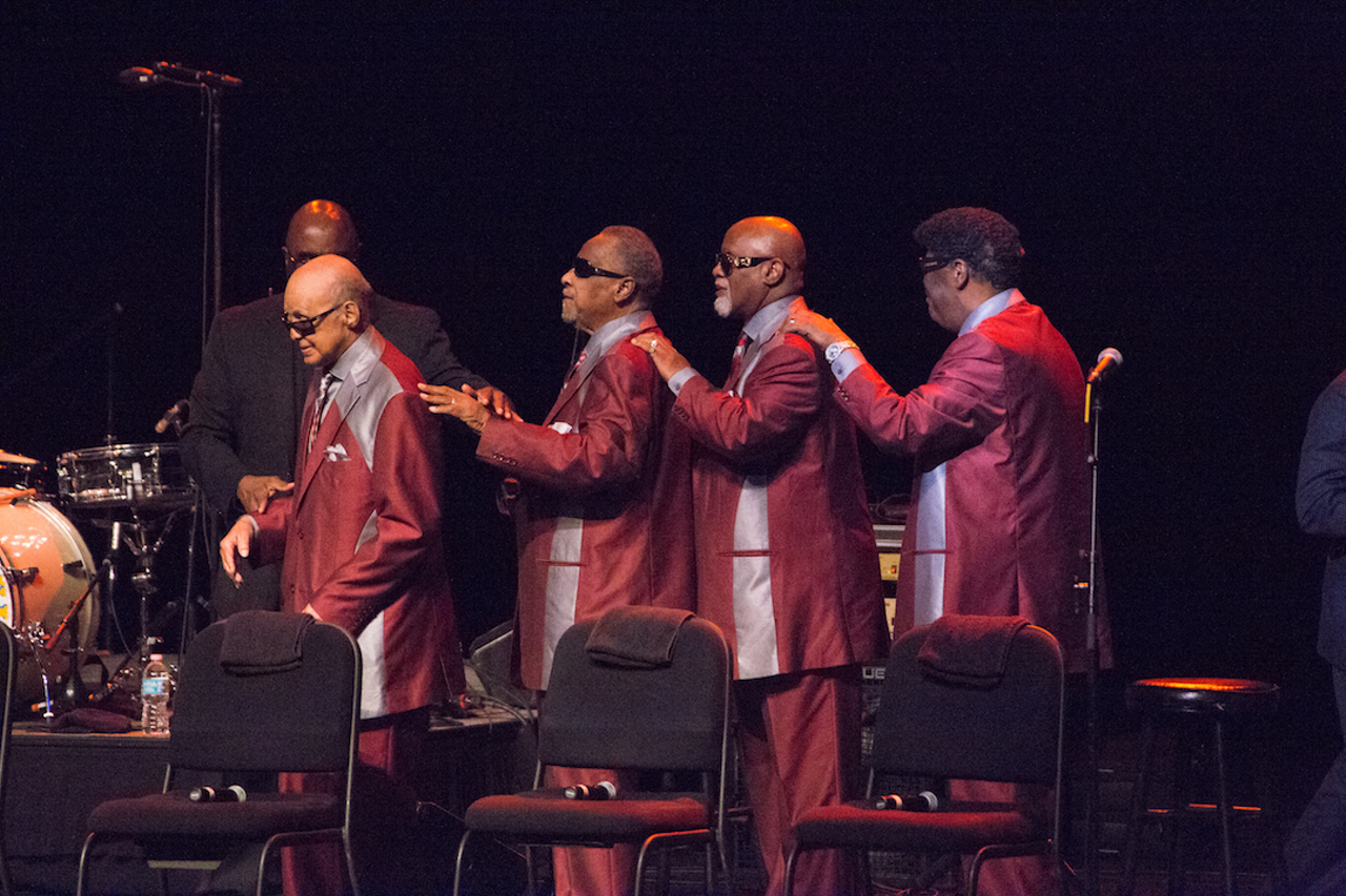 Blind Boys of Alabama at Mahaffey Theatre in St. Petersburg, Florida on November 21, 2017.