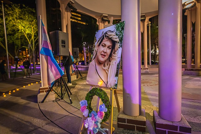 PHOTOS: Jenny De Leon memorialized at Tampa Transgender Day of Remembrance