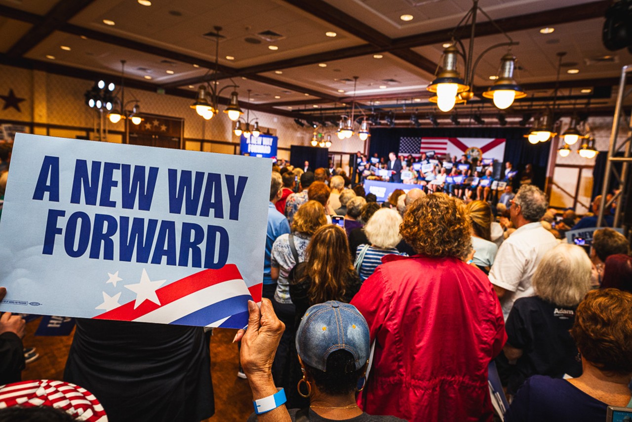 Photos: Kamala Harris' husband, Doug Emhoff, rallies Florida Democrats in The Villages