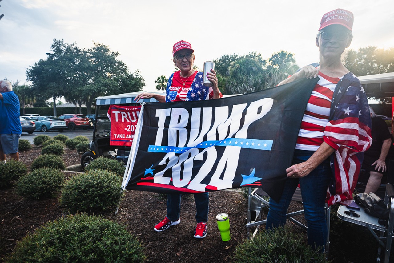 Photos: Kamala Harris' husband, Doug Emhoff, rallies Florida Democrats in The Villages