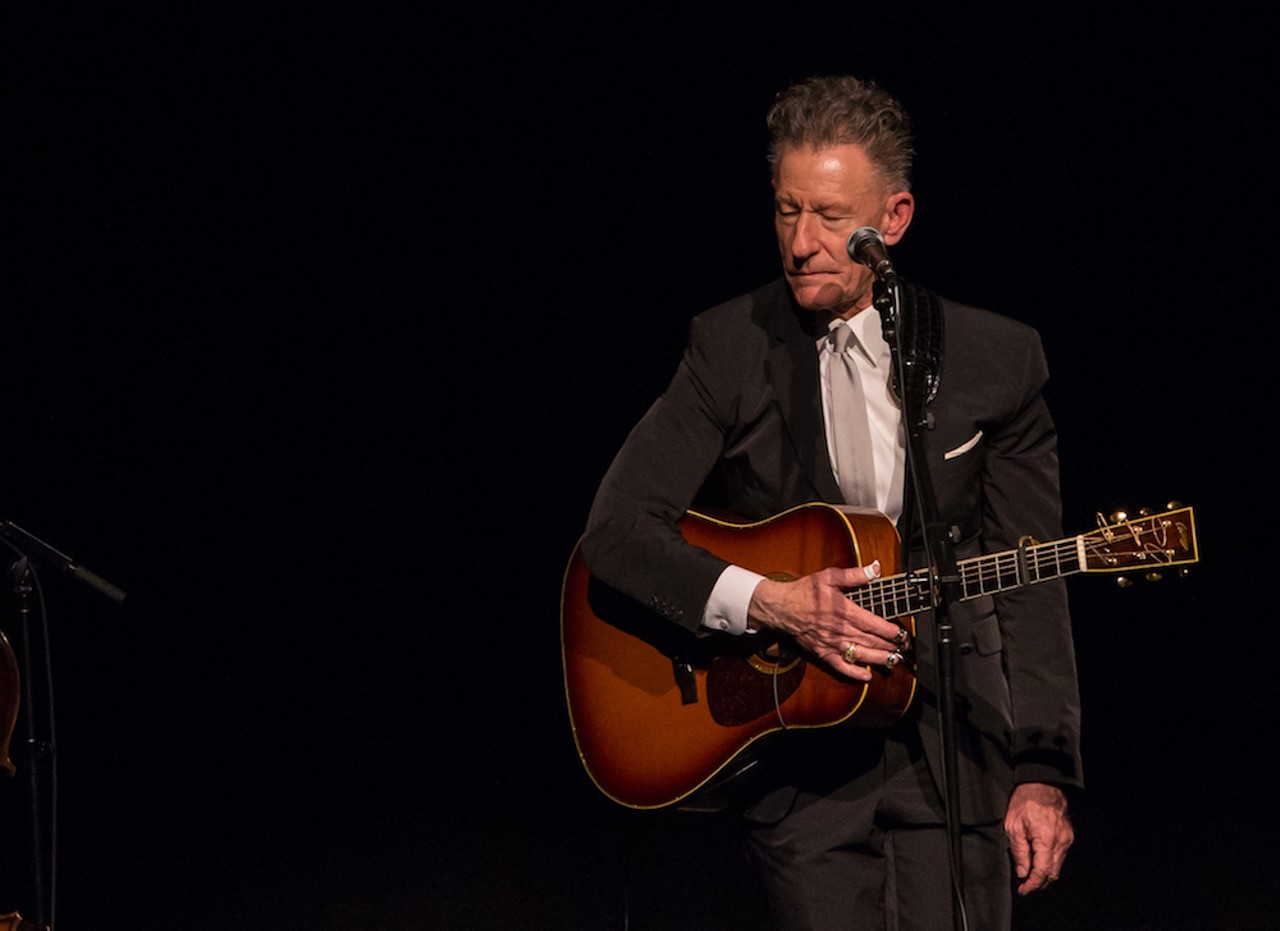 Photos of Lyle Lovett playing the second of two-sold out shows at Capitol Theatre in Clearwater