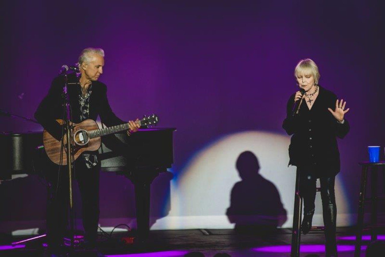 Photos of Pat Benatar and Neil Giraldo soft-rocking Clearwater's Capitol Theatre