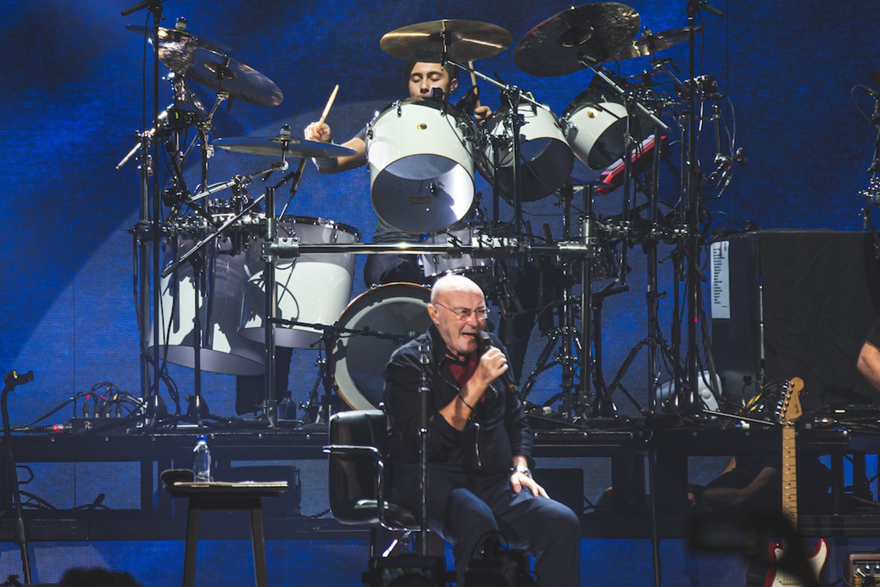Photos of Phil Collins&#146; sold-out concert at Tampa&#146;s Amalie Arena