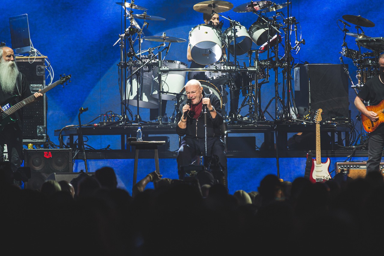 Photos of Phil Collins&#146; sold-out concert at Tampa&#146;s Amalie Arena
