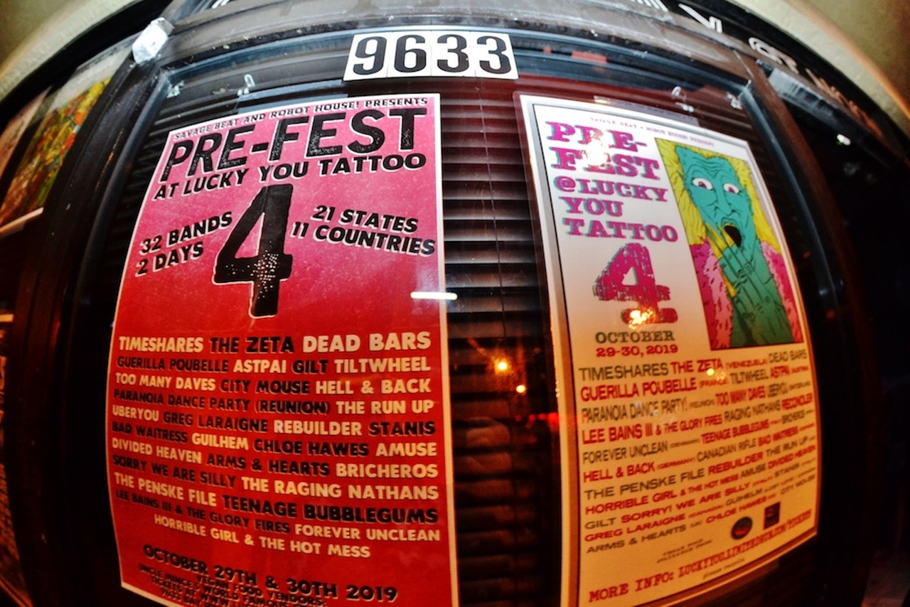 Photos of Pre-Fest 4 at St. Petersburg's Lucky You Tattoo