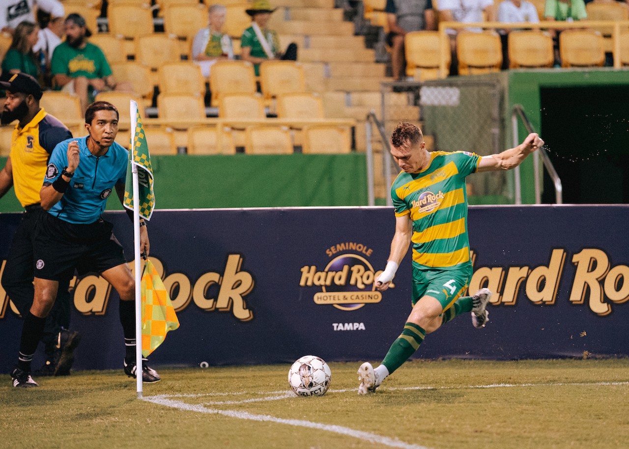 Photos of the Tampa Bay Rowdies tying Birmingham in St. Pete last