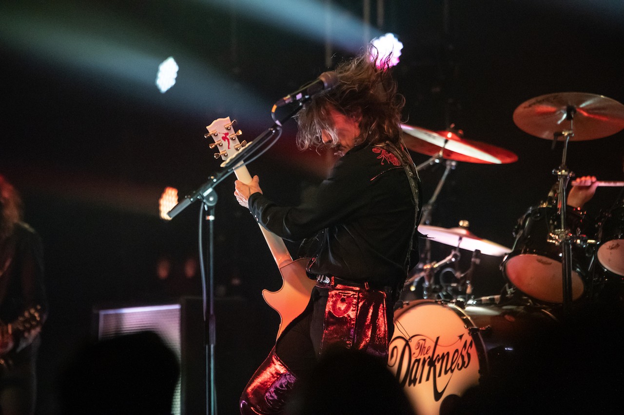 Photos of UK rock favorite The Darkness reaching out and touching Ybor City