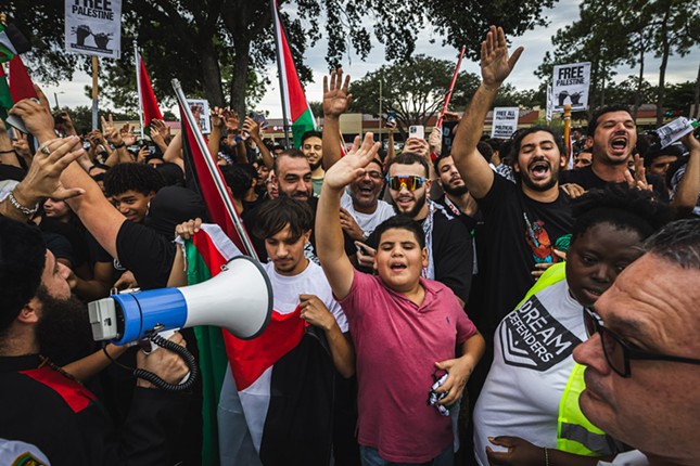 PHOTOS: Pro-Palestine and Israel supporters clash in Temple Terrace over the weekend