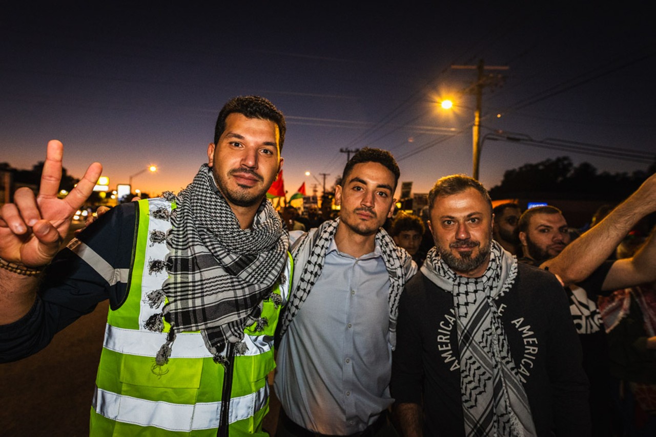 Photos: Pro-Palestinian groups hold vigil near Tampa, as attacks on Gaza enter 12th consecutive day