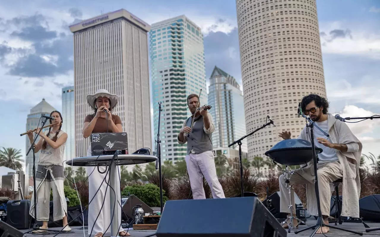 Sealskin & Zitrovision play Curtis Hixon Waterfront Park in Tampa, Florida on May 2, 2024.