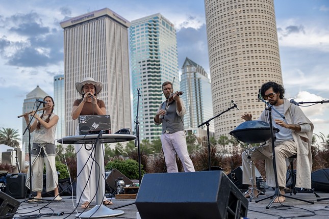 Sealskin & Zitrovision play Curtis Hixon Waterfront Park in Tampa, Florida on May 2, 2024.