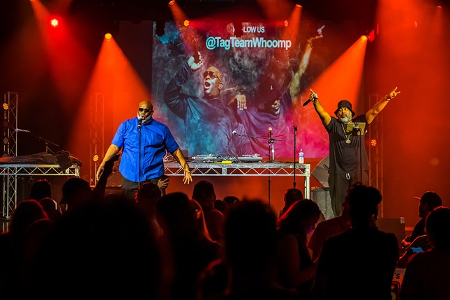 Photos: Tag Team and Tone Loc doing the "Wild Thing' in Largo