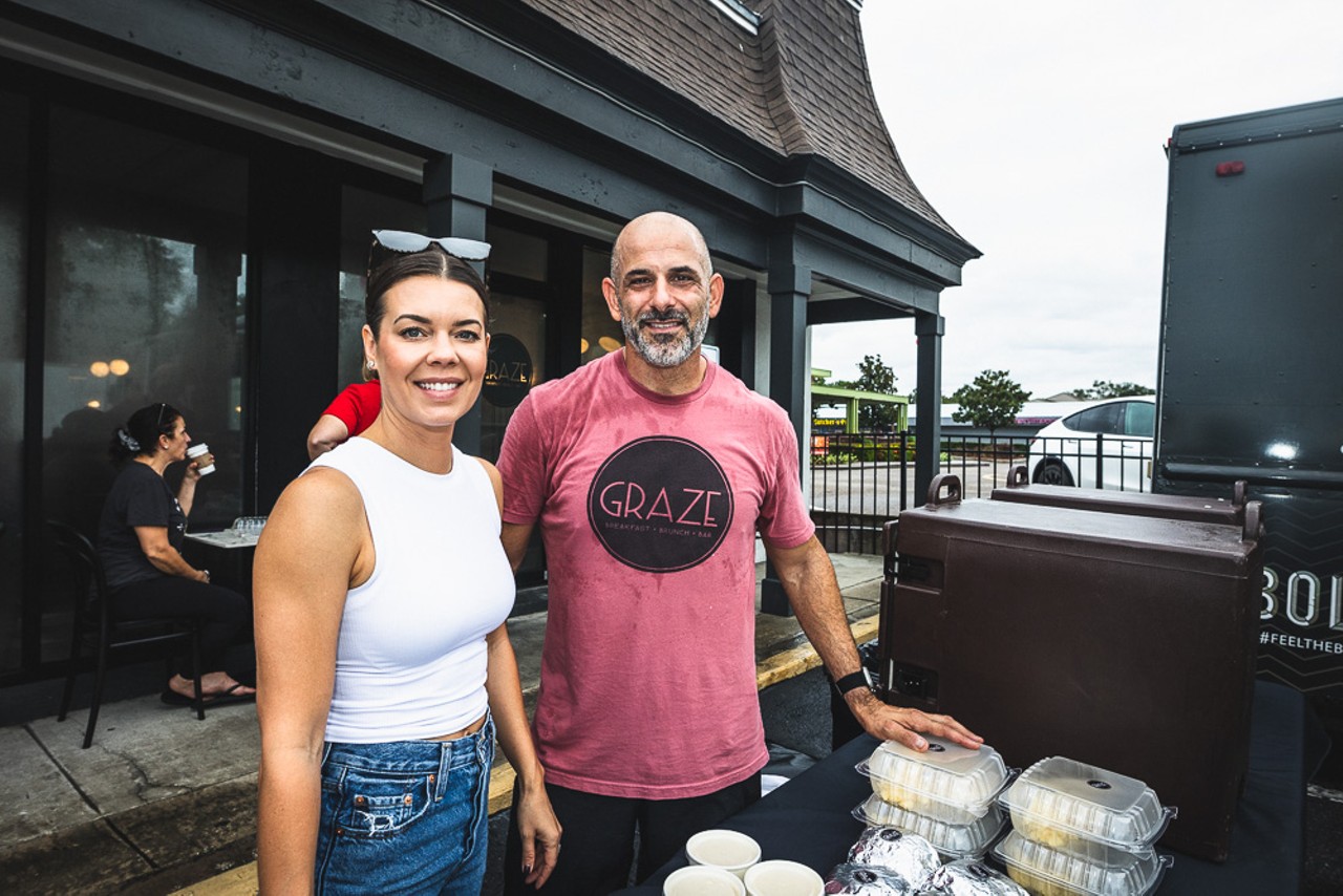 Photos: Tampa restaurants distribute free food to Hurricane Helene victims