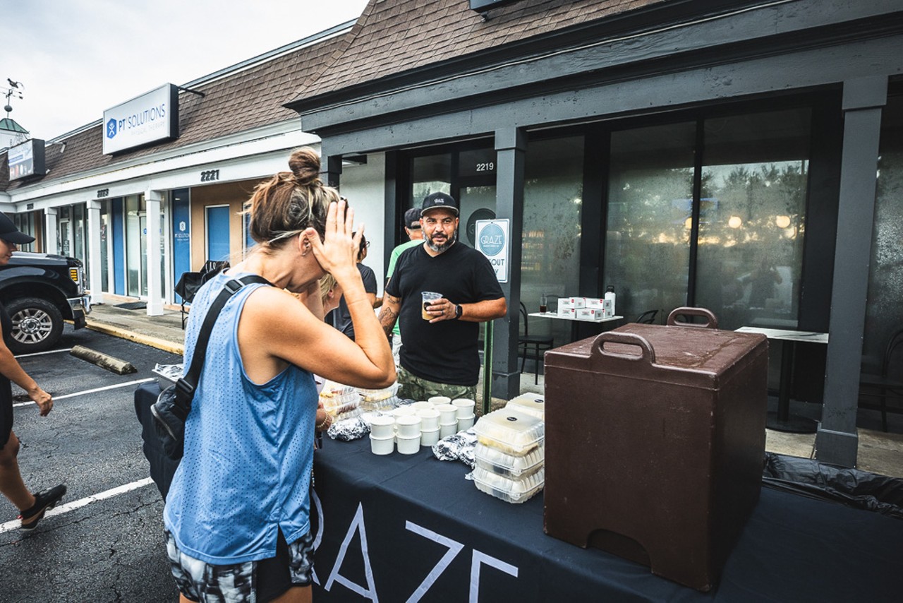 Photos: Tampa restaurants distribute free food to Hurricane Helene victims