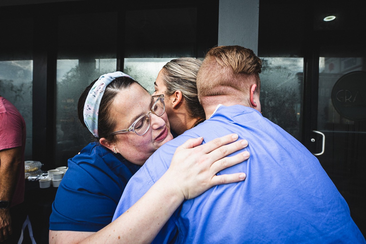 Photos: Tampa restaurants distribute free food to Hurricane Helene victims