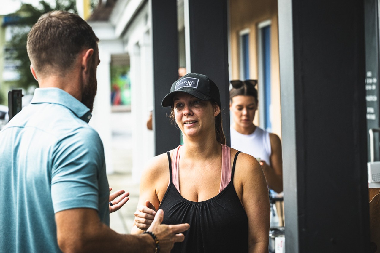 Photos: Tampa restaurants distribute free food to Hurricane Helene victims