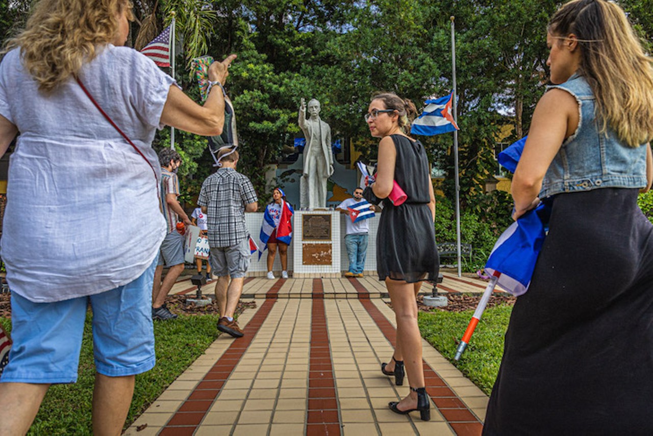 PHOTOS: Tampa's Cuba protesters say the struggle for freedom is being exploited by partisanship