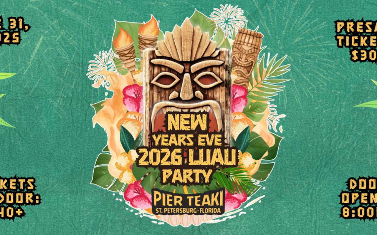 Image: Pier Teaki 2026 New Year's Luau Party